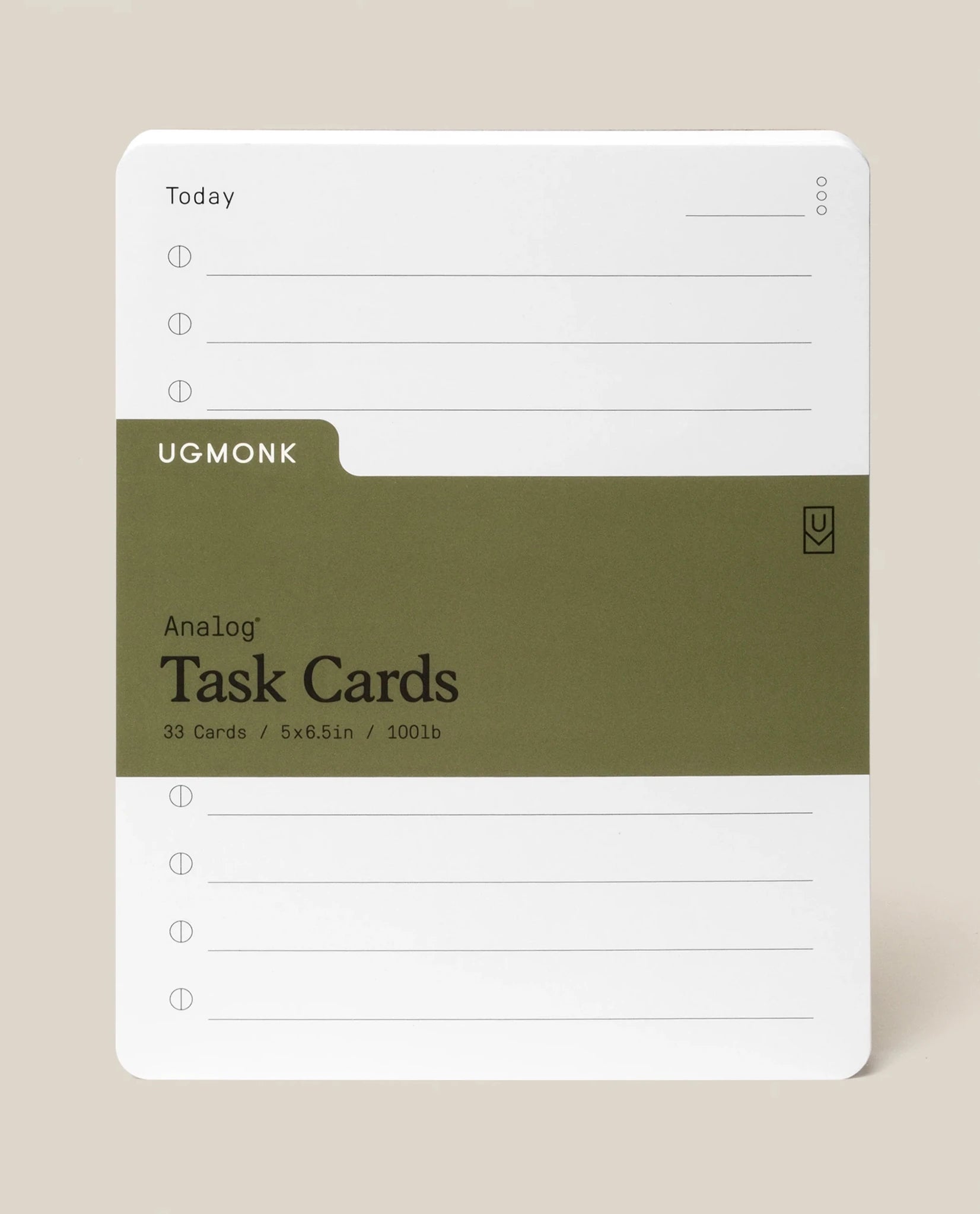 Analog Task Cards – Large