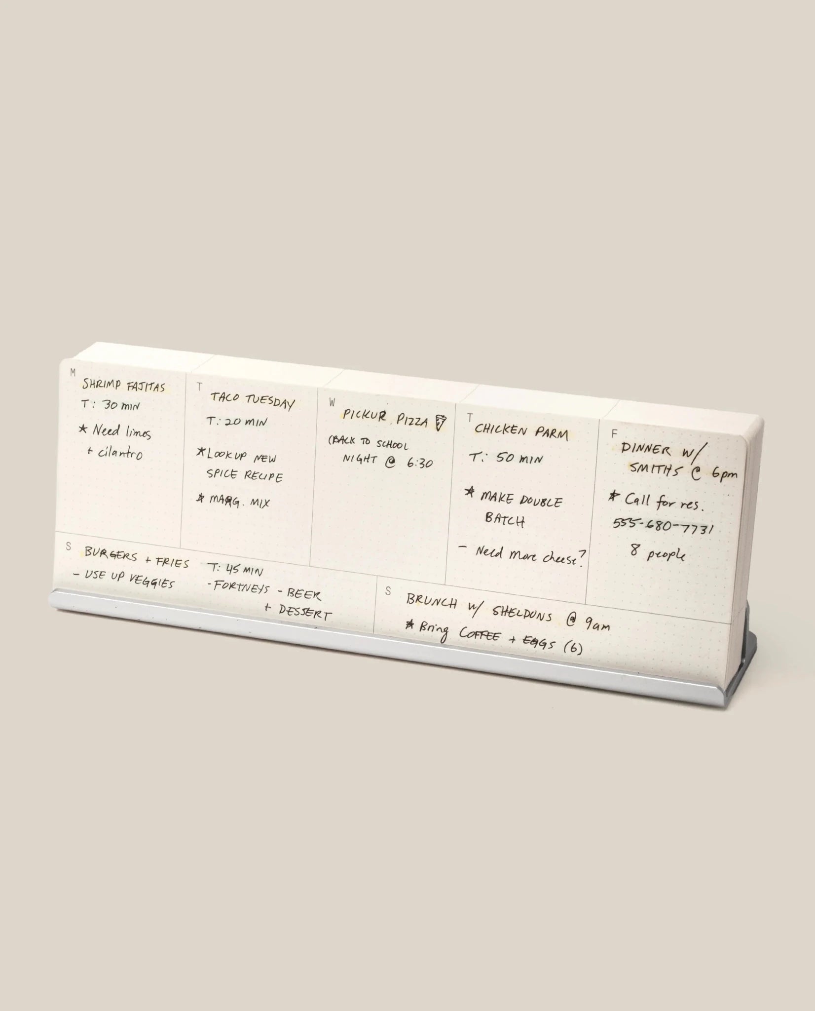 Analog Weekly Planning Kit