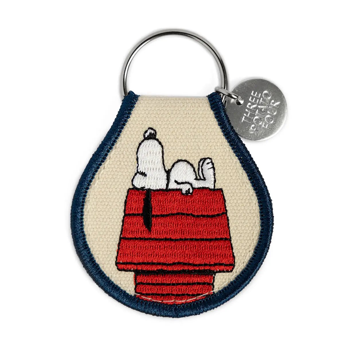 3P4 x Peanuts® - Snoopy Doghouse Patch Keychain