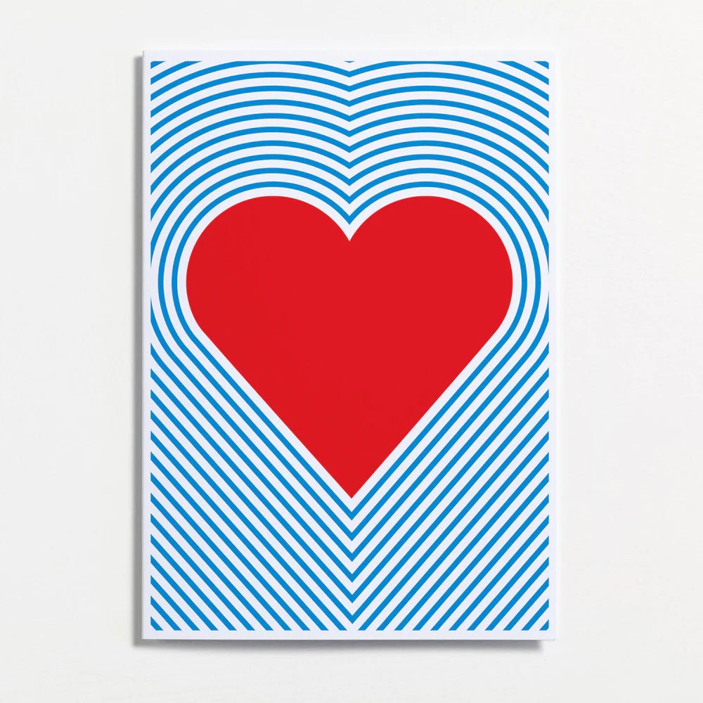 Pop Heart Greeting Card