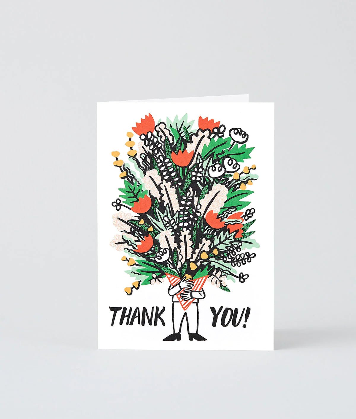 Bunch of Flowers Thank You Card