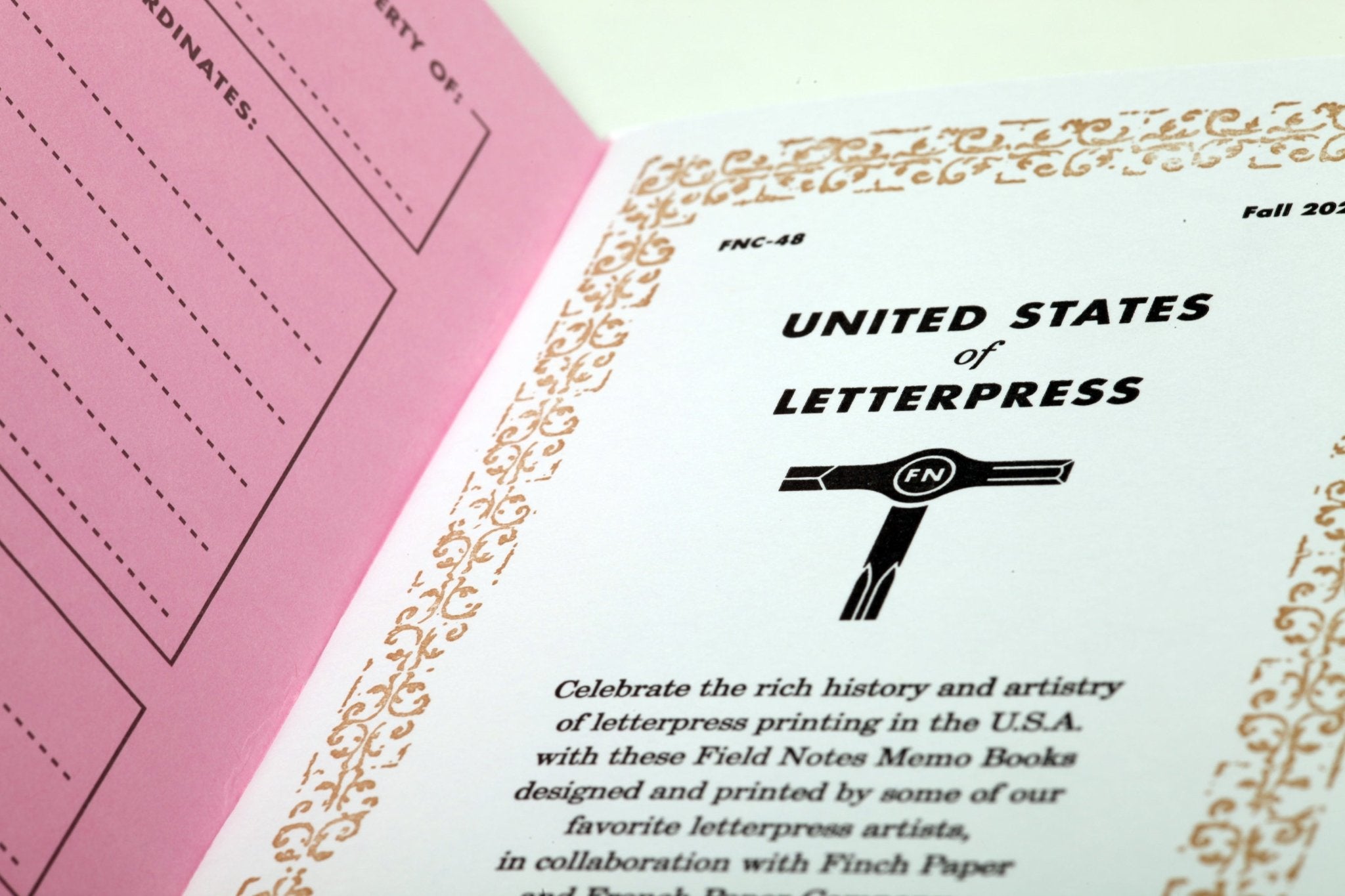 Field Notes: United States of Letterpress