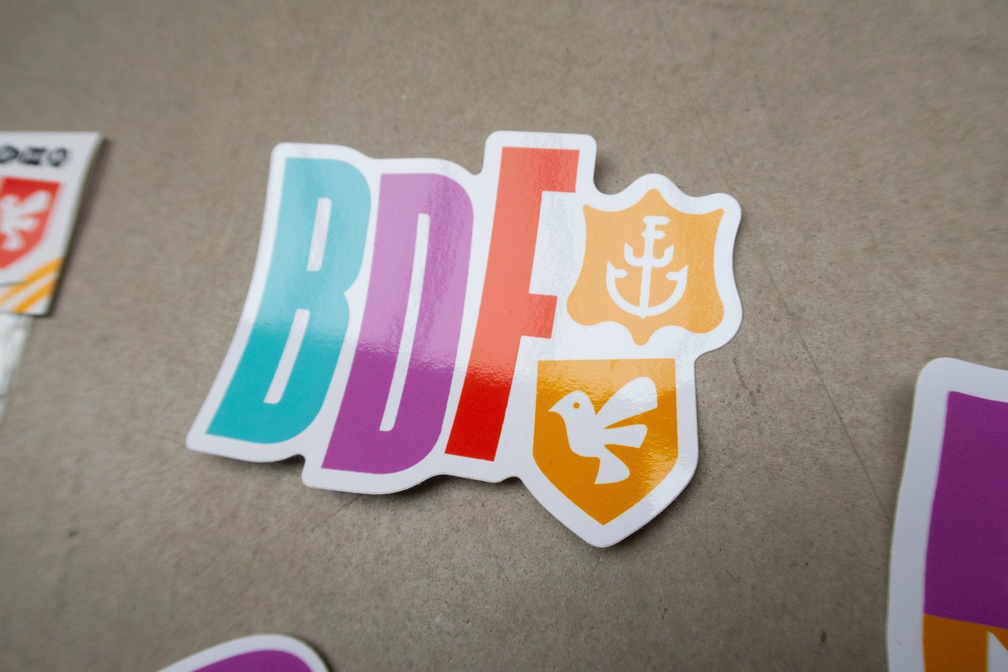 BDF 2022 3 Sticker Pack