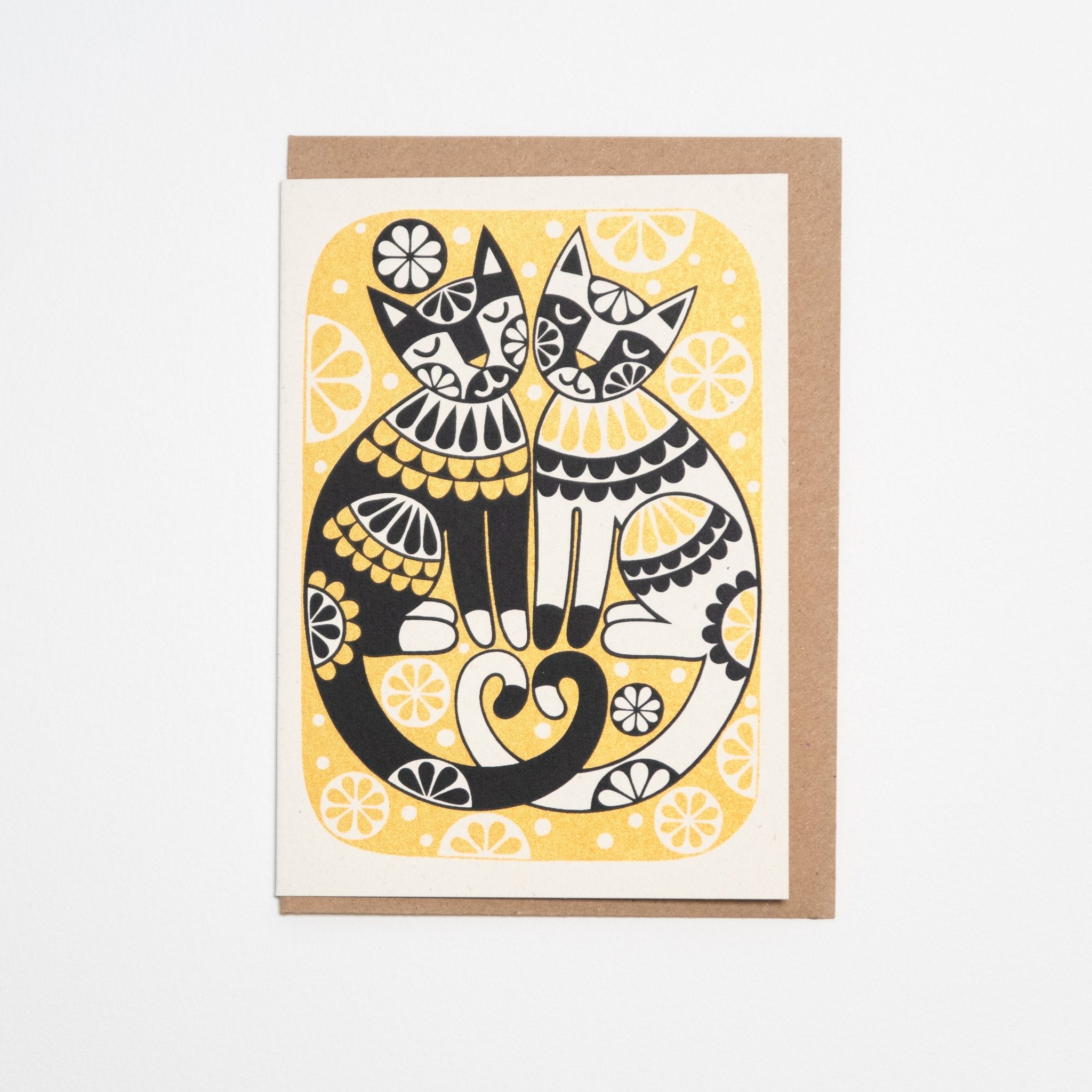 Lovecats Greeting Card