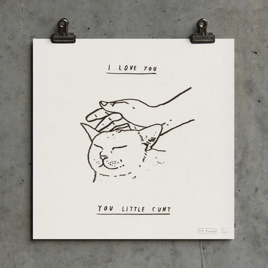 Mr Bingo I Love You Print