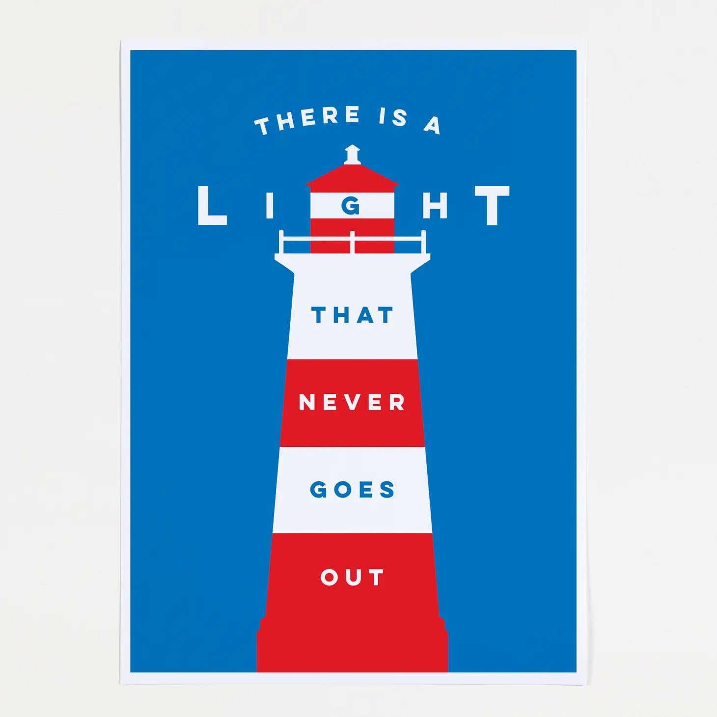 There Is A Light Screen Print