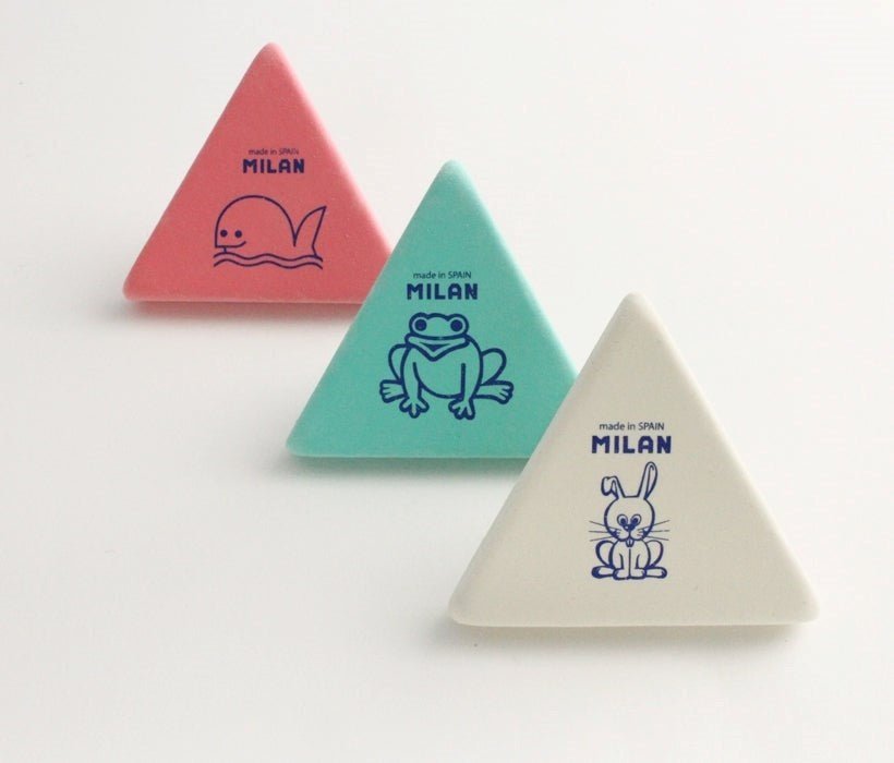 Milan Triangular Synthetic Rubber Eraser